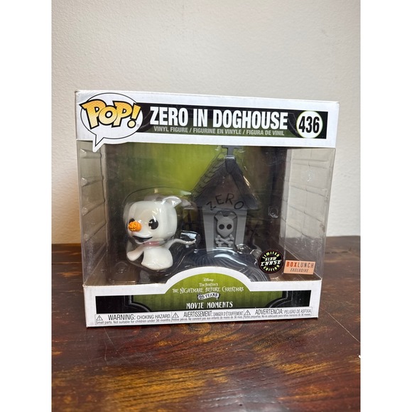 Funko Other - Funko Pop! The Nightmare Before Christmas #436 Zero In Doghouse GITD Chase